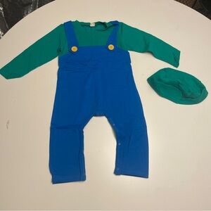 New Super Mario Two Piece Outfit/Costume 9mos